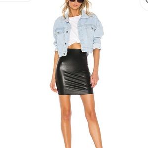 Commando Faux Leather skirt